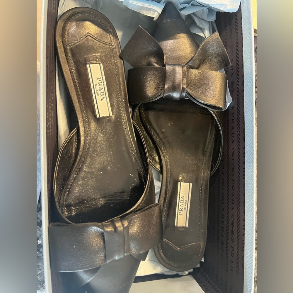 Prada mules